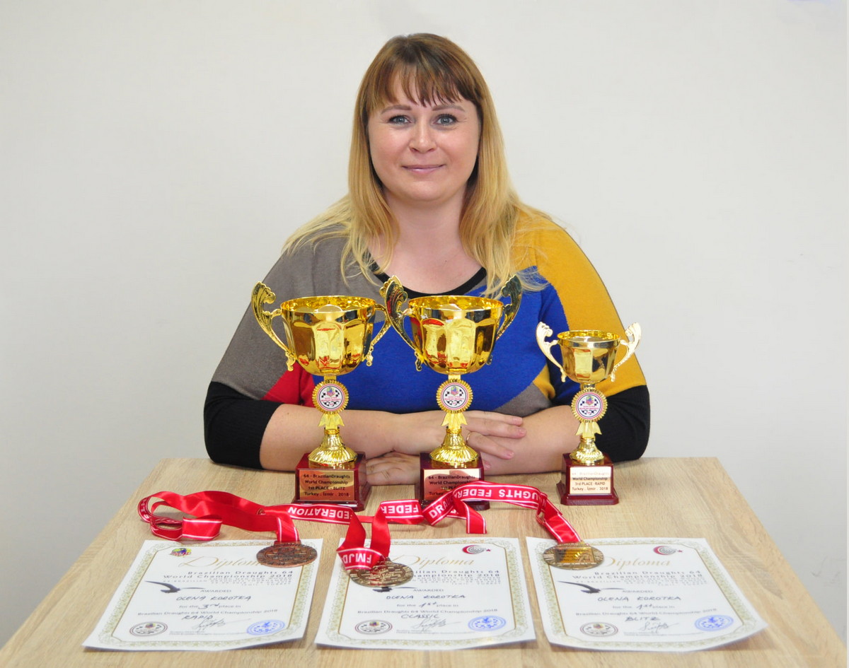 Кам’янчанка стала дев'ятиразовою чемпіонкою світу з шашок