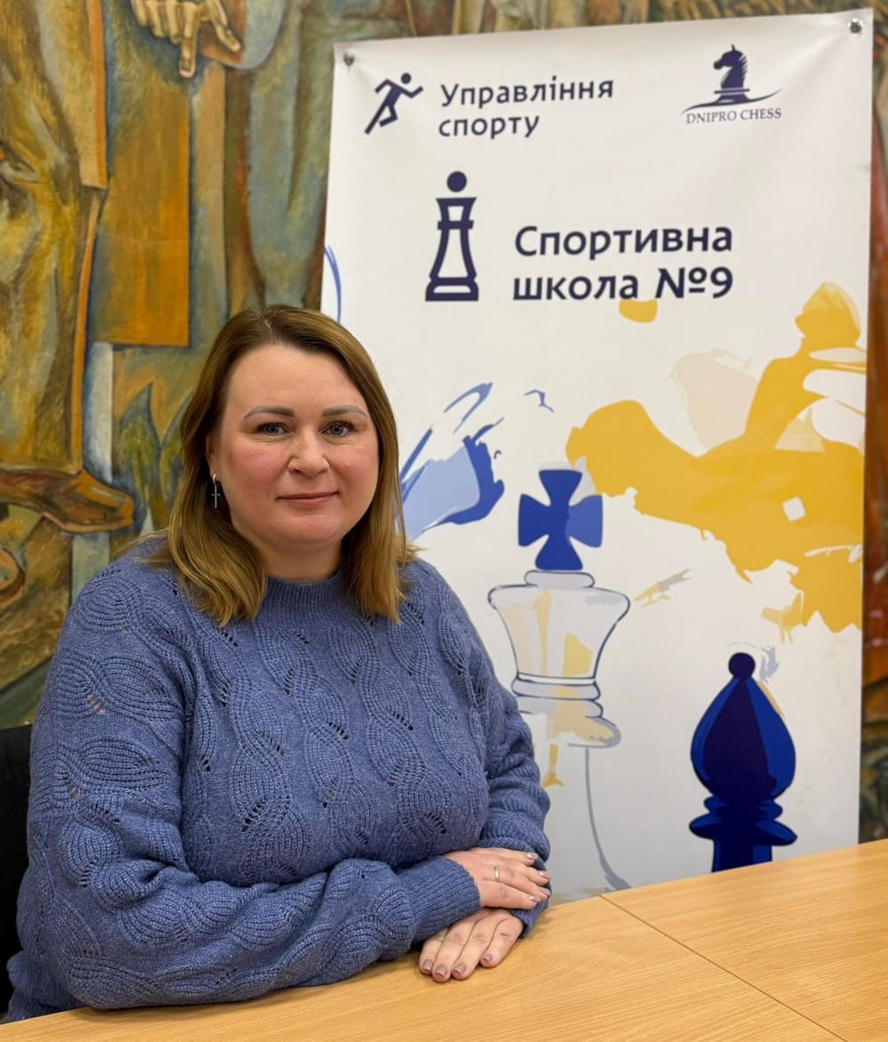 Чемпіонка світу виховує юних шашкістів у Дніпрі