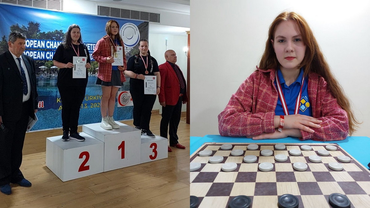 «Золото» Чемпіонату Європи з шашок-100 серед молоді виборола українка