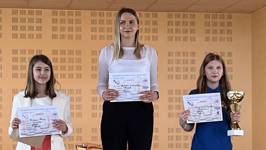 Бронзова медаль для України на етапі Кубка світу з шашок-100