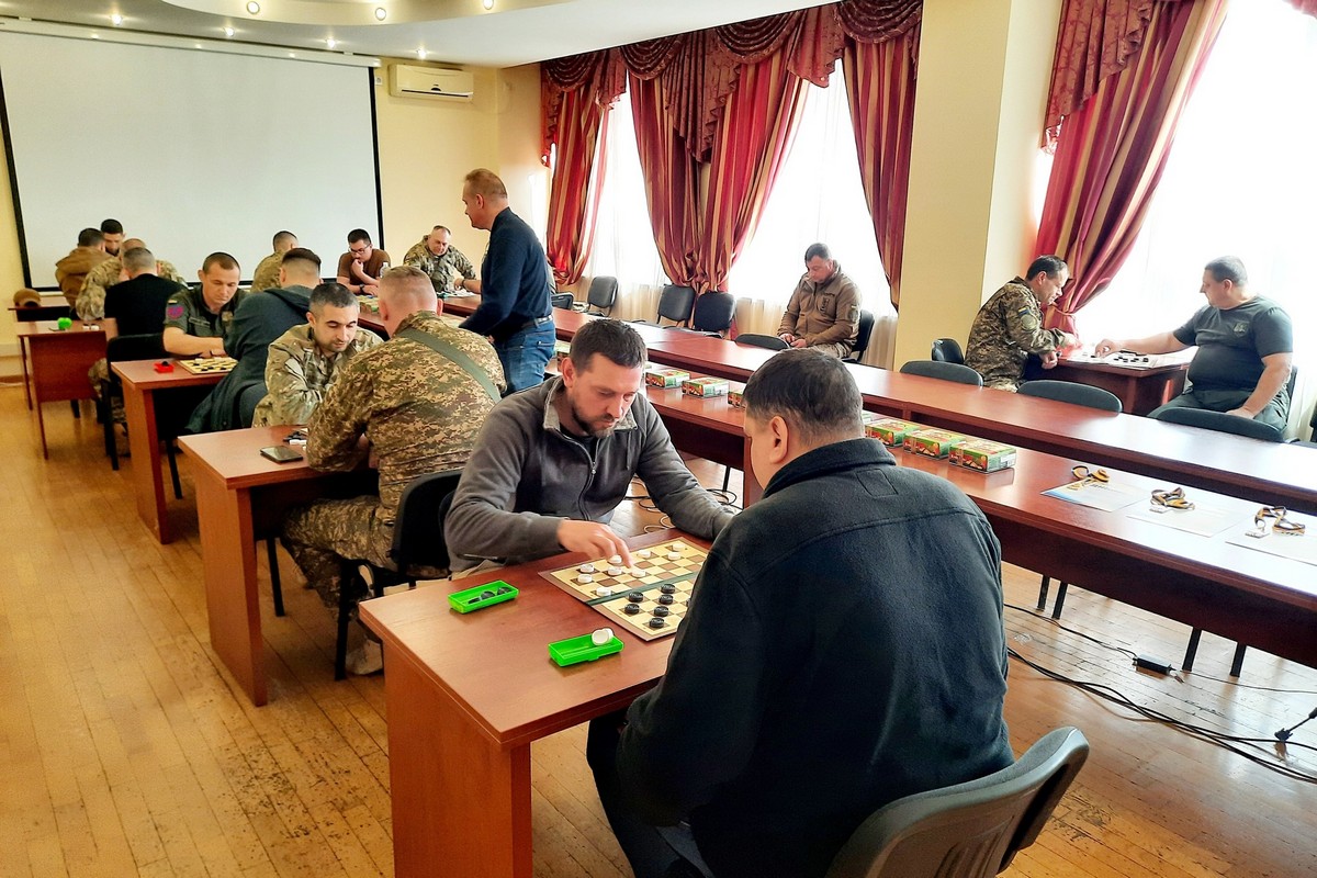 Шашковий турнір у Києві на День піхоти Збройних Сил України