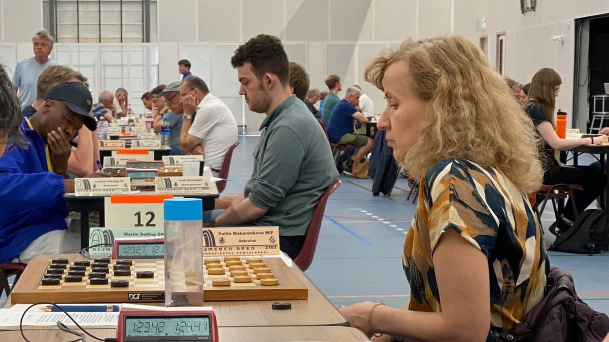 Українське дербі може визначити кращу серед жінок на шашковому Nijmegen Open – 2025