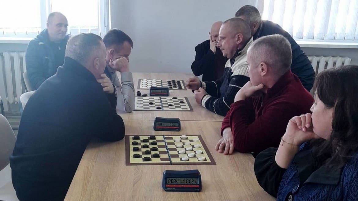 Шашки на Спартакіаді освітян Яворівщини