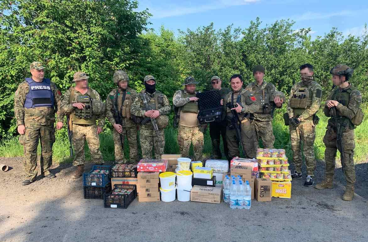 Віталій Попруга – волонтер