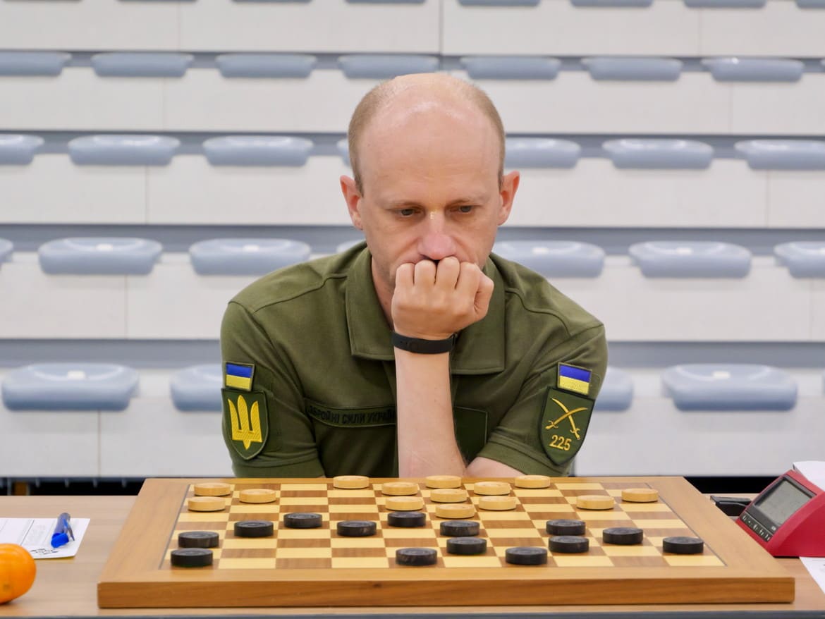 Юрій Анікєєв у грі на етапі Кубку світу Nijmegen Open. КС-2026